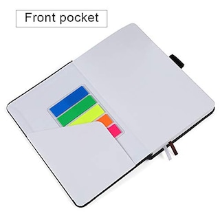Foto 4 | Venta Internacional- Cuaderno Bolsillo Vanpad Tapa Dura 3'' X 5.5'' Mini Diario Líneas Rayadas Cubierta de Cuero 2 PZAS
