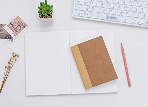 Foto 4 pulgar | Venta Internacional- Cuaderno A5 en Blanco de 5.8'' X 8.25'' para Bocetos 100 Hojas de Papel 100g/m² y Cubierta Ca