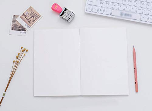 Foto 5 pulgar | Venta Internacional- Cuaderno A5 en Blanco de 5.8'' X 8.25'' para Bocetos 100 Hojas de Papel 100g/m² y Cubierta Ca
