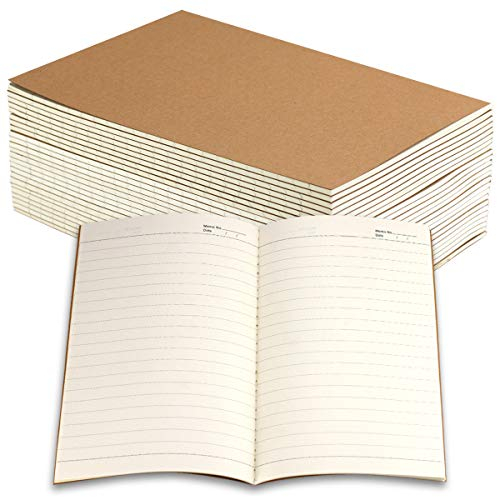 Foto 2 pulgar | Venta Internacional- Cuaderno Rayado 24 Piezas 8.3x5.5 Pulg 60 Págs