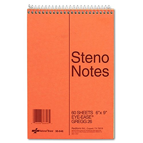 Venta Internacional- Cuaderno Taquigrafía Nacional 6'' X 9'' 60 Hojas