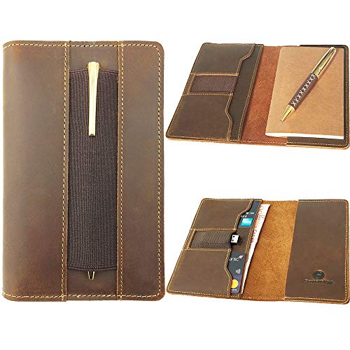 Venta Internacional- Cubierta de Cuero para Moleskine 3.5''x5.5''