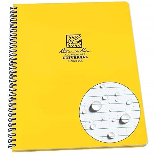 Foto 2 pulgar | Venta Internacional- Cuaderno Rayado con Resorte Amarillo