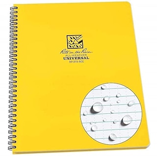 Foto 2 | Venta Internacional- Cuaderno Rayado con Resorte Amarillo