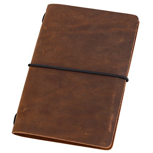 Venta Internacional- Cuaderno Viaje Bolsillo Newestor Diario de Cuero Unisex