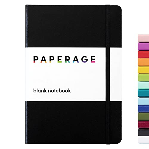 Venta Internacional- Cuaderno Paperage Negro 160 Páginas