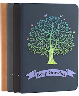 Foto 1 | Venta Internacional- Cuadernos Árbol Vida A5 Rayas Anchas Papel Grueso 180° Tapa Dura Cuero Sintético
