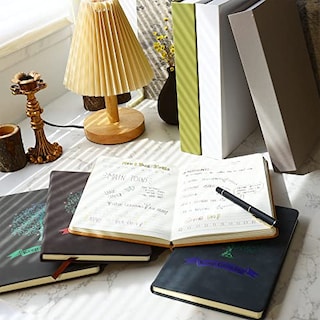Foto 3 | Venta Internacional- Cuadernos Árbol Vida A5 Rayas Anchas Papel Grueso 180° Tapa Dura Cuero Sintético