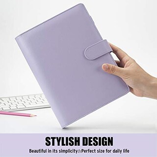 Foto 3 | Venta Internacional - Cuaderno Binder Sooez A5 Planificador 6 Anillas Diseño Elegante Cubierta Organizador