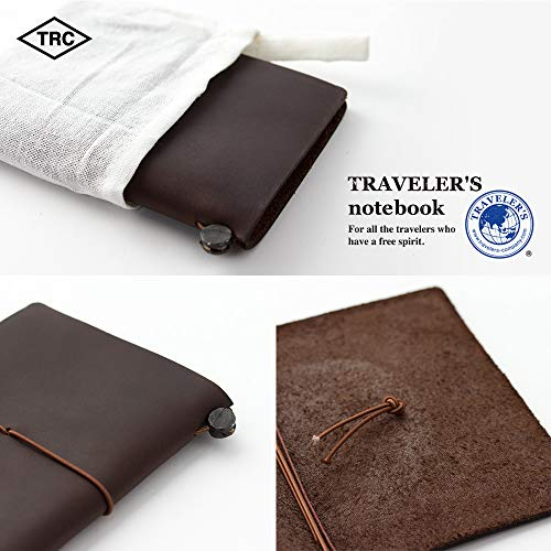 Foto 5 pulgar | Venta Internacional- Cuaderno de Viaje Midori Way Tamaño Pasaporte Café
