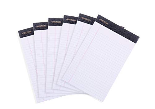 Foto 1 | Venta Internacional- Libretas Legales Mintra Premium Blanco 6 Piezas 5X8 Líneas Estrechas 50 Hojas por Bloc Microper