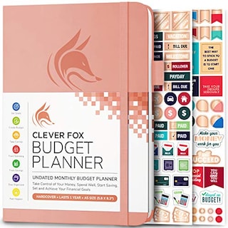 Foto 1 | Venta Internacional- Planificador de Presupuesto Clever Fox Sin Fecha Cuaderno de Gastos