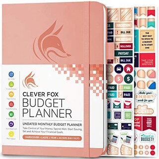 Foto 2 | Venta Internacional- Planificador de Presupuesto Clever Fox Sin Fecha Cuaderno de Gastos