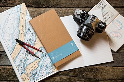 Foto 5 | Venta Internacional- Cuaderno de Recarga Wanderings Papel Línea Set 3 Piezas