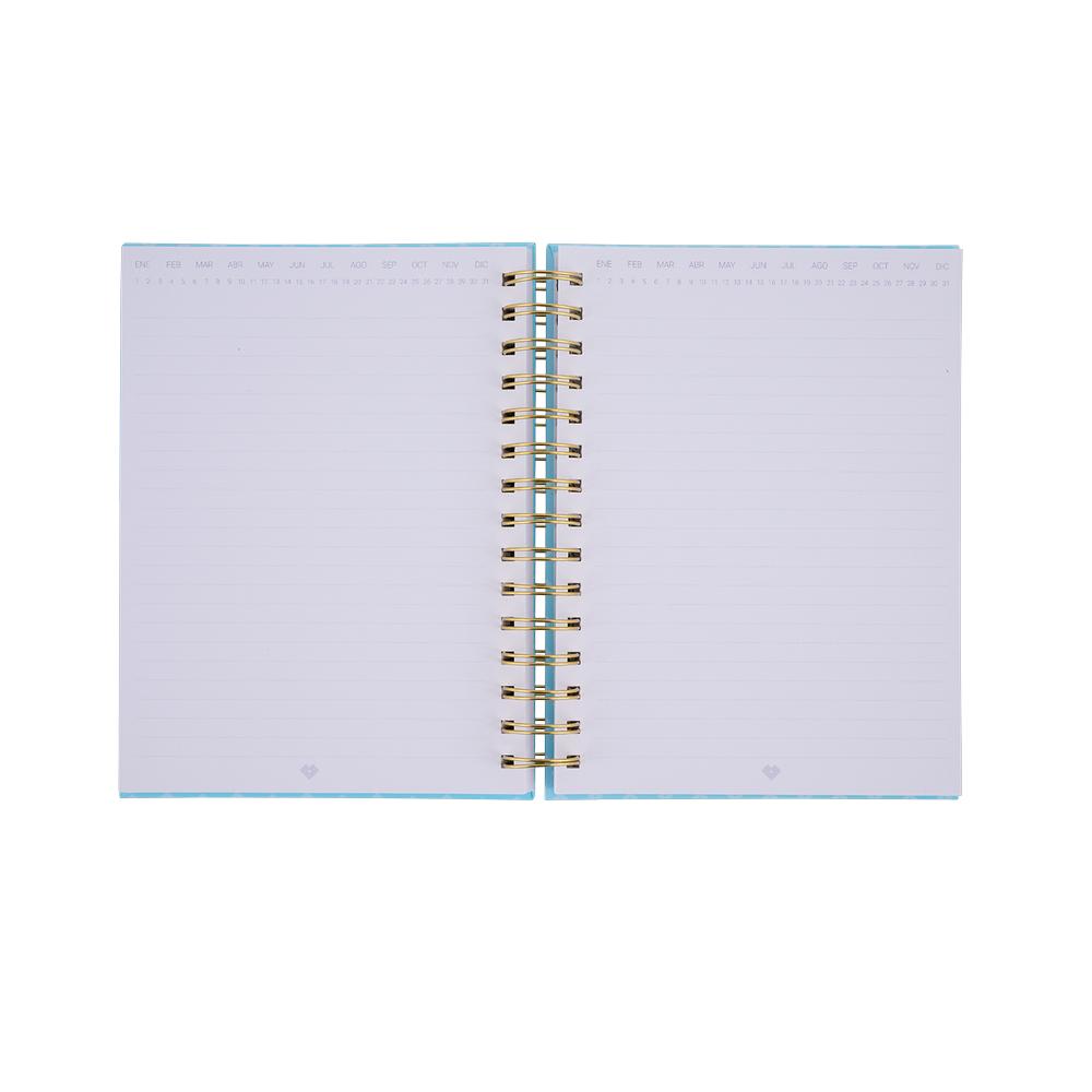 Foto 3 | Libreta de Notas LuckyLy Azul Pasta Dura