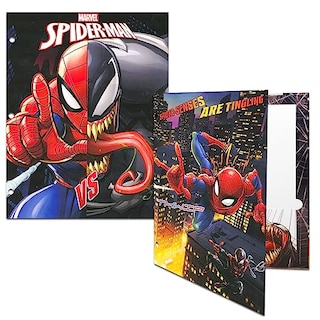 Foto 3 | Venta Internacional - Set de Material Escolar Marvel Spider-Man con Carpeta y Cuaderno