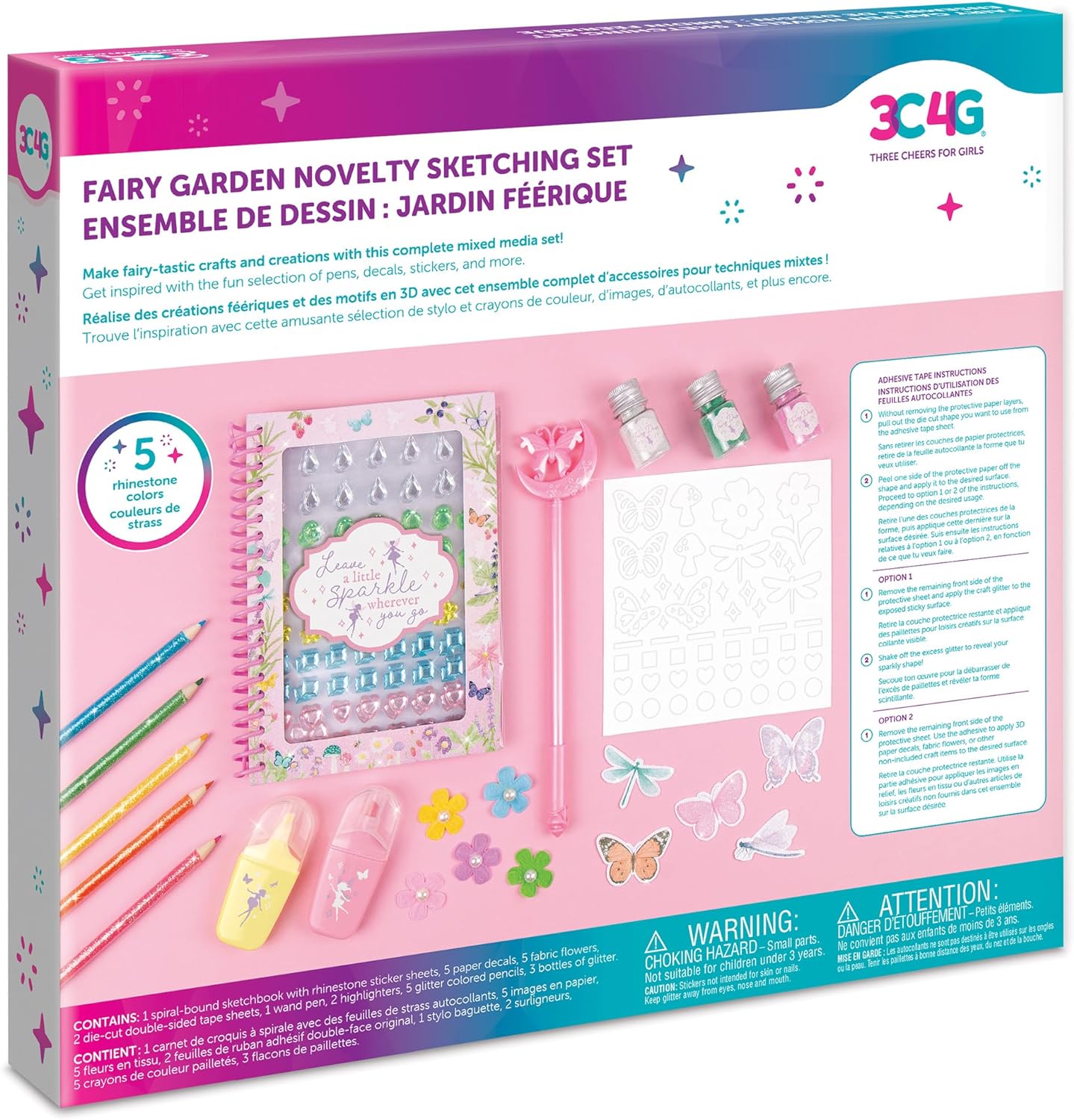 Foto 2 | Set De Cuadernos De Bocetos Novedosos De Fairy Garden