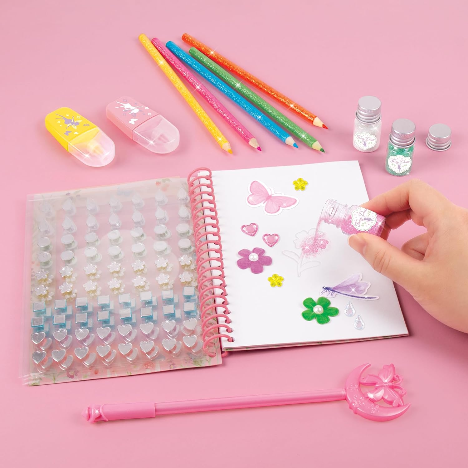 Foto 4 | Set De Cuadernos De Bocetos Novedosos De Fairy Garden