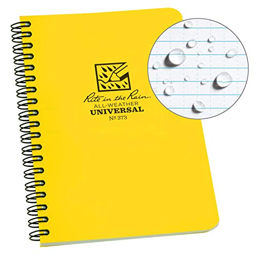 Foto 2 pulgar | Cuaderno Resistente al Agua Rite In The Rain Espiral Lateral Amarillo - Venta Internacional