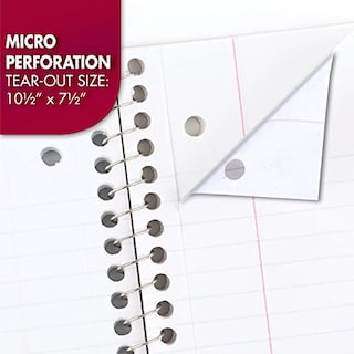 Foto 5 | Cuadernos Espirales Mead Colores Surtidos 10-1/2''x8'' 24 Piezas de 70 Hojas C/U Rayado - Venta Internacional