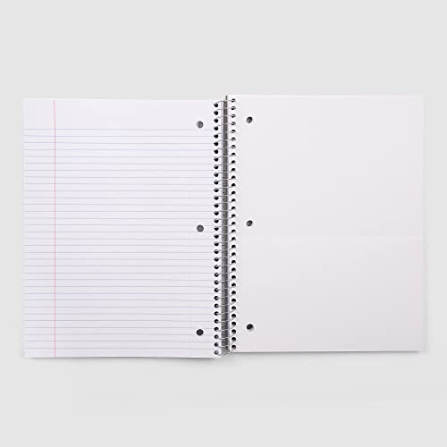 Foto 4 pulgar | Set de Cuadernos en Espiral Yoobi - 3 Asignaturas 150 Páginas Perforadas 3 Colores - Sin PVC - Venta Internacional