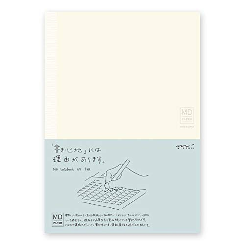 Foto 3 pulgar | Cuaderno Midori MD A5 de Papel Cuadriculado - Venta internacional