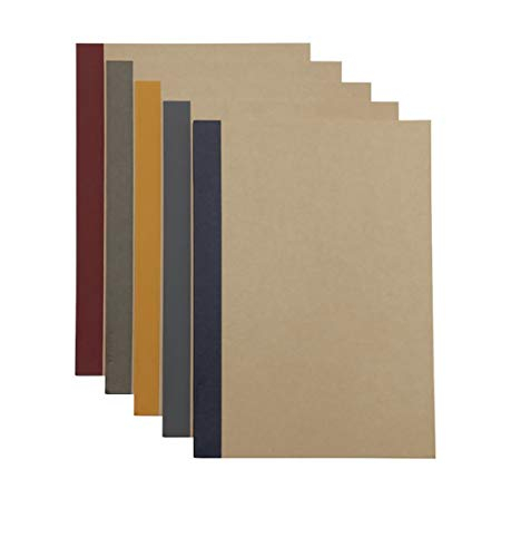 Cuaderno Muji B5 con Rayas de 6mm y Encuadernación en 5 Colores Paquete de 30 Hojas 5000mlibros - Venta Internacional