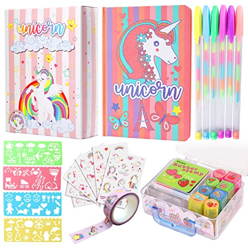 Diario Unicornio Yoytoo y Set de Papelería Unicornio  -Venta Internacional