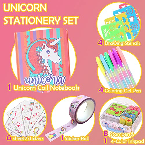 Foto 3 pulgar | Diario Unicornio Yoytoo y Set de Papelería Unicornio  -Venta Internacional