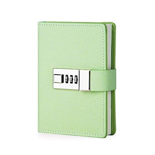 Foto 1 | Minicuaderno con Bloqueo Cagie color Verde - Venta Internacional