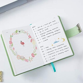 Foto 4 | Minicuaderno con Bloqueo Cagie color Verde - Venta Internacional