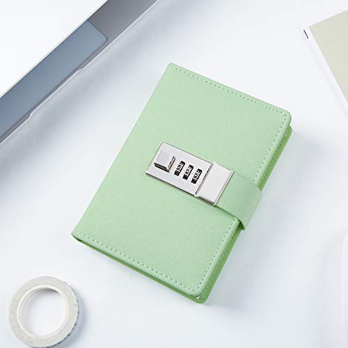 Foto 6 pulgar | Minicuaderno con Bloqueo Cagie color Verde - Venta Internacional
