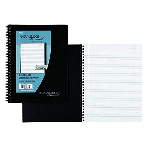 Foto 6 pulgar | Cuadernos Mead Cambridge Negros 6 5/8 X 9 1/2'' 3 Piezas de 80 Hojas C/U - Venta Internacional