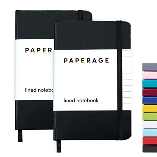 Foto 2 pulgar | Cuaderno de Bolsillo con Líneas Paperage 160 Páginas 3.7 X 5.6 Pulgadas - Papel Grueso 100 Gsm - Venta Internacional