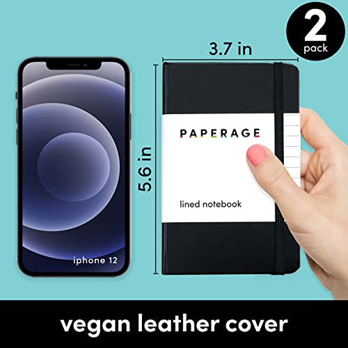 Foto 4 pulgar | Cuaderno de Bolsillo con Líneas Paperage 160 Páginas 3.7 X 5.6 Pulgadas - Papel Grueso 100 Gsm - Venta Internacional