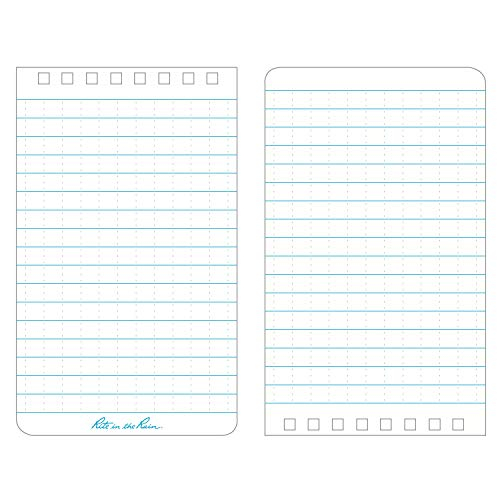 Foto 5 pulgar | Cuaderno Rite In The Rain Azul Espiral Superior 3'' x 5'' 3 Piezas - Venta Internacional