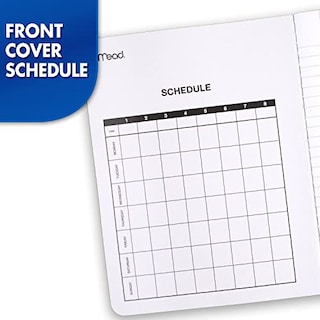 Foto 5 | Cuadernos Mead Negros 9-3/4'' X 7-1/2'' 12 Piezas de 100 Hojas C/U - Venta Internacional