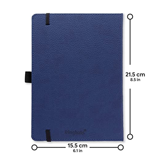 Foto 4 pulgar | Cuaderno Dingbats Ballena Azul A5 - Tapadura - Papel Crema 100gsm - Venta Internacional