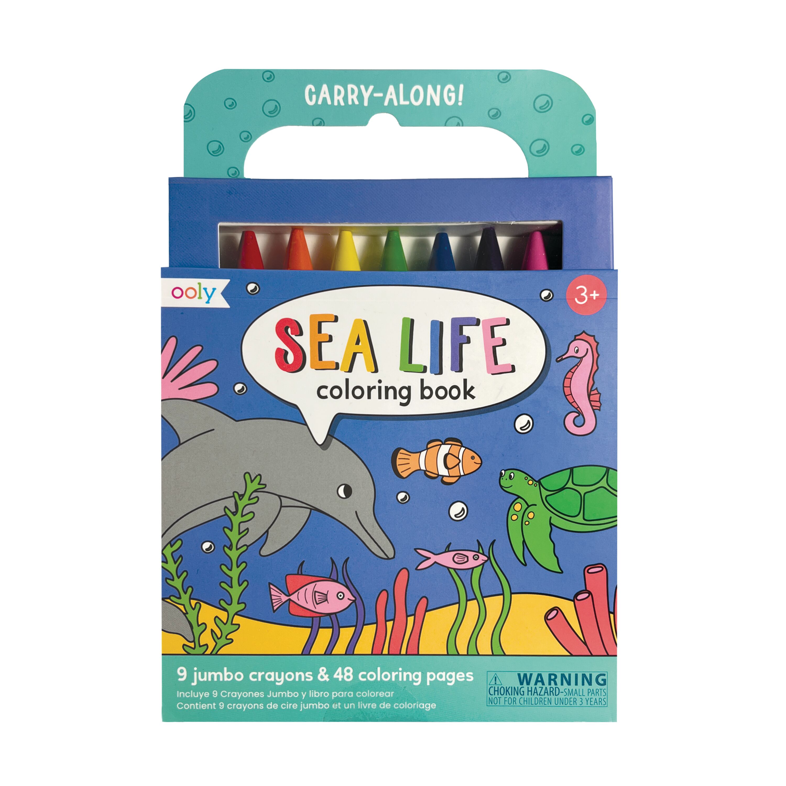 Foto 4 pulgar | Juego de Libros para Colorear Ooly Carry Alon