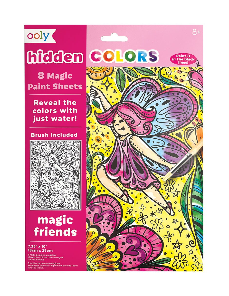Libro Colores Ocultos Magic Friends $409