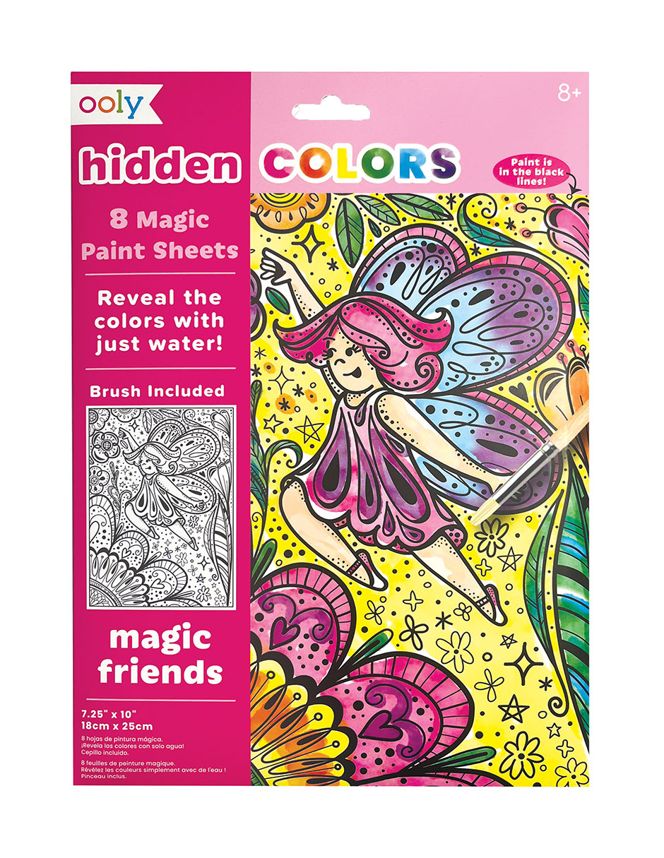 Foto 2 pulgar | Libro Colores Ocultos Magic Friends