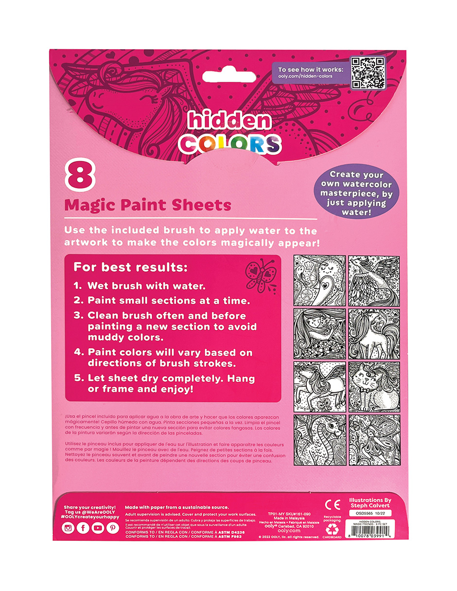Foto 5 pulgar | Libro Colores Ocultos Magic Friends