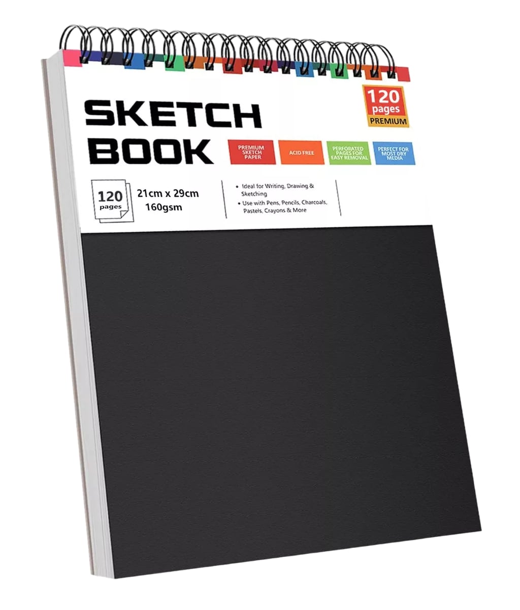 Cuaderno Sketch Book A4 de Boceto Y Dibujo 120 Páginas $629