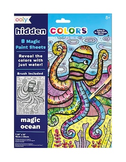Foto 1 | Hojas de Pintura Mágica de Colores Ocultos Magic Ocean