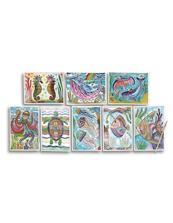 Foto 3 | Hojas de Pintura Mágica de Colores Ocultos Magic Ocean