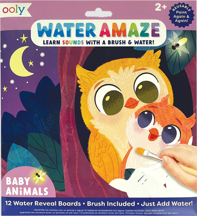 Foto 2 pulgar | Tableros Reveladores De Agua Water Amaze - Animales Bebés