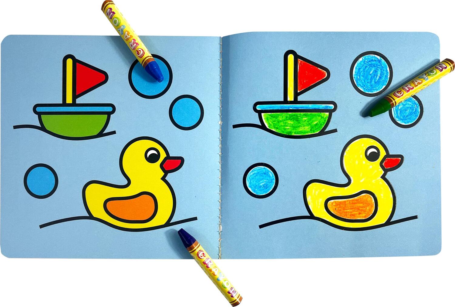 Foto 3 pulgar | Libro para Colorear Ooly Our Day