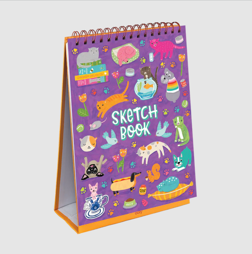 Foto 4 pulgar | Cuaderno de Bocetos para Dibujar Y Mostrar de Pie Ooly Mascotas en Juego