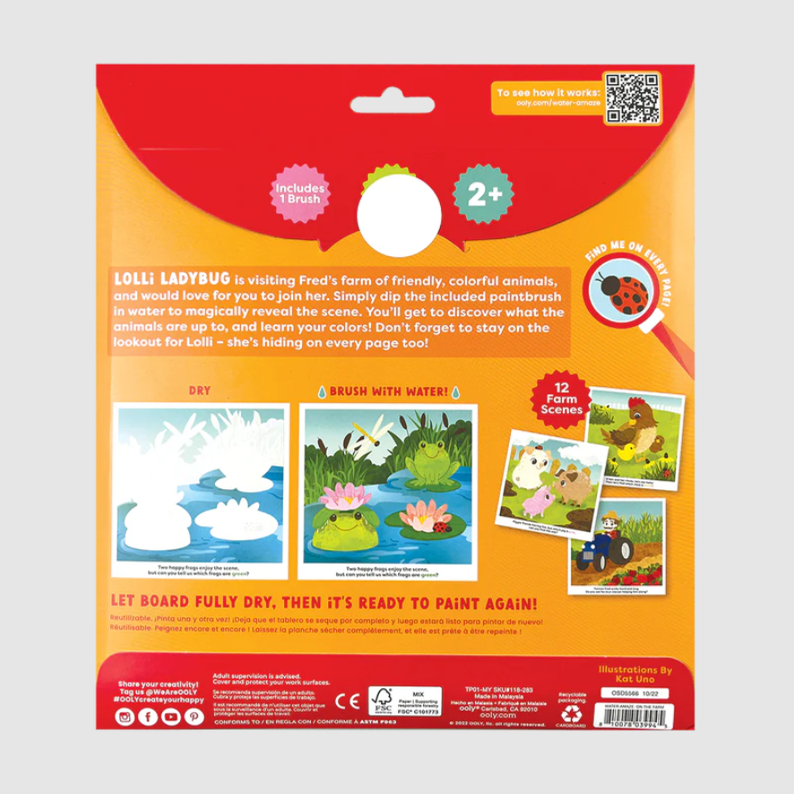 Foto 3 | Tableros Reveladores De Agua Water Amaze - En La Granja