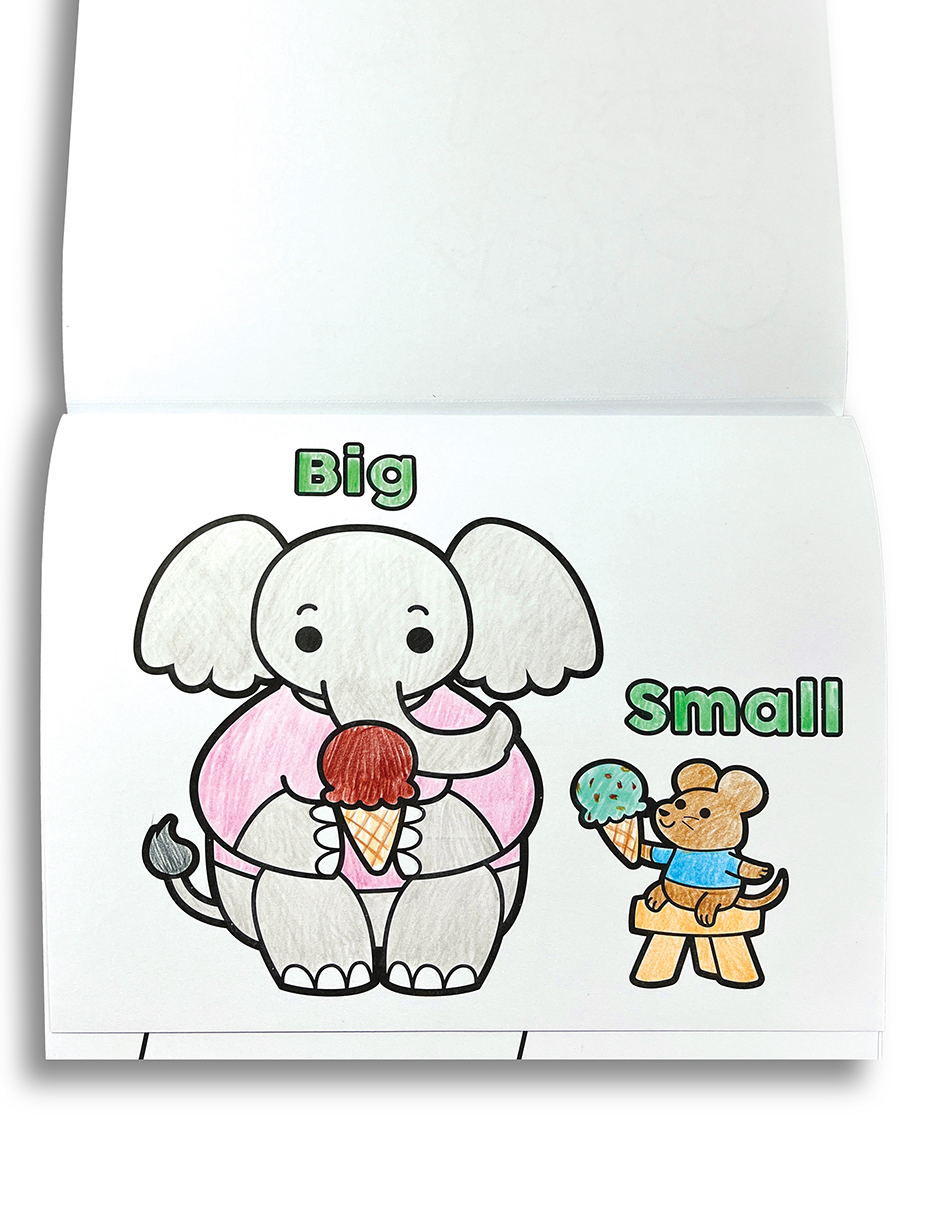 Foto 4 pulgar | Libro Para Colorear Para Niños Pequeños